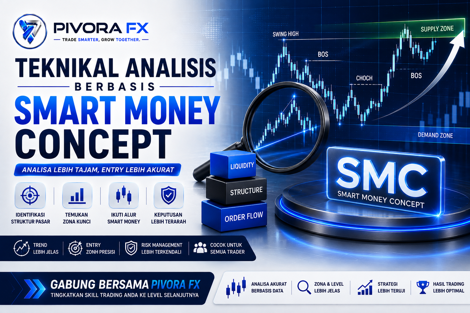 Teknikal Analisis Berbasis Smart Money Concept